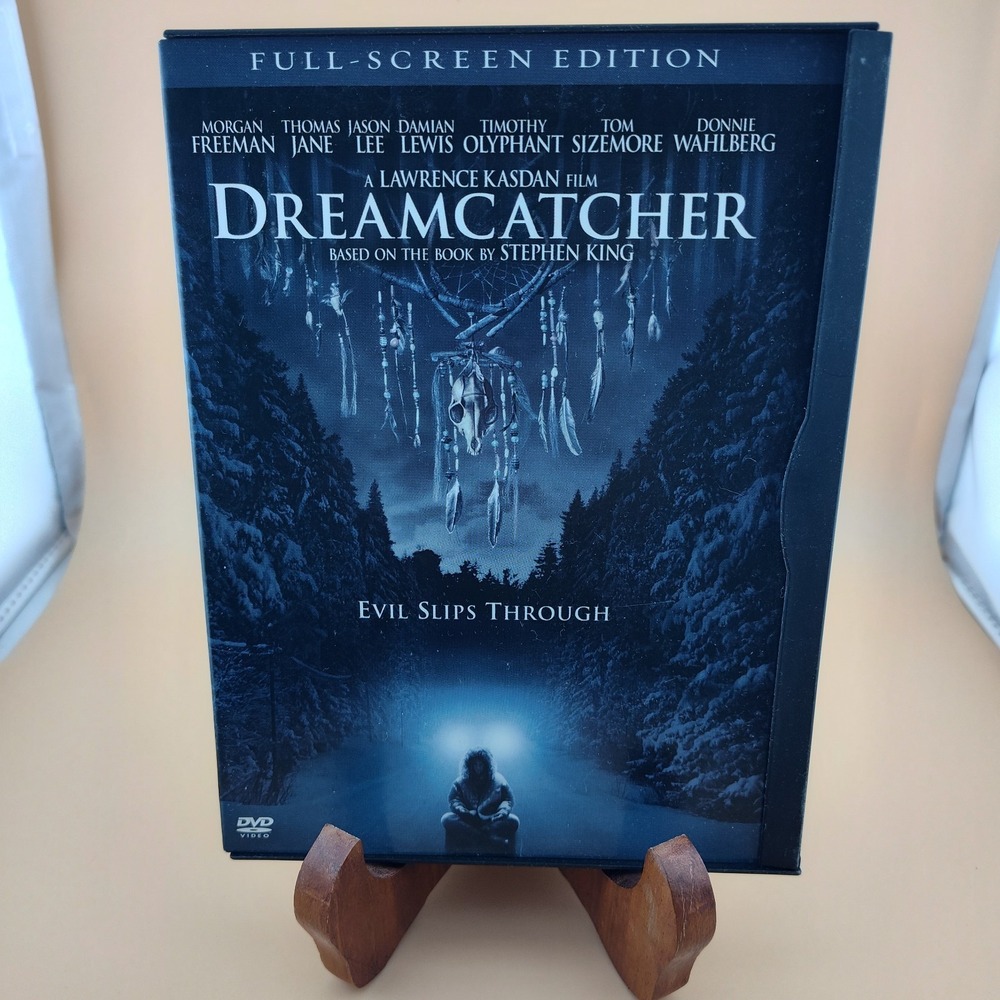 Dreamcatcher DVD Evil Slips Through horror movie Morgan Freeman 2003 scary cult